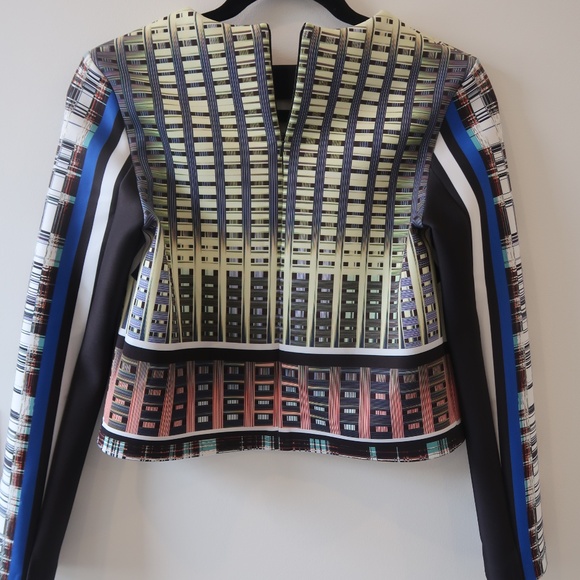 Clover Canyon Architectural Print Long Sleeve Top - Picture 3 of 5